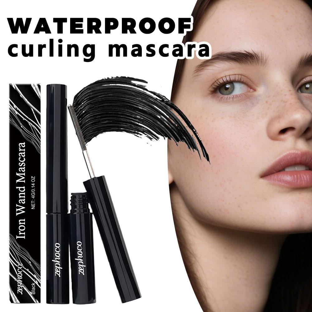 Waterproof Mascara Wand - มาสคาร่า 4g Lengthen 3D Natural Black