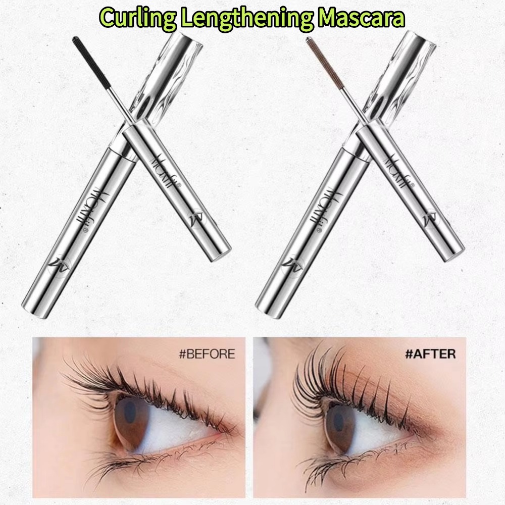 Waterproof Mascara Wand - มาสคาร่าแบบแท่งโลหะมืออาชีพ กันน้ำ ติดทนนาน ดัดขนตาให้งอนยาว ไม่เลอะ ติดทน