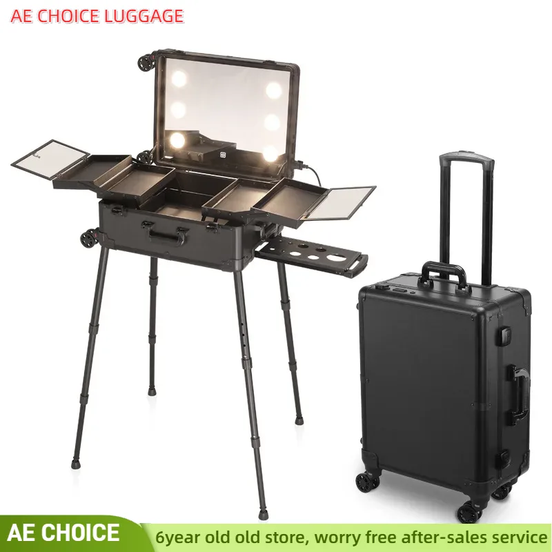 เดินทางพับเครื่องสำอางค์,Profe - Beauty Makeup Trolley บทวิจารณ์และราคา