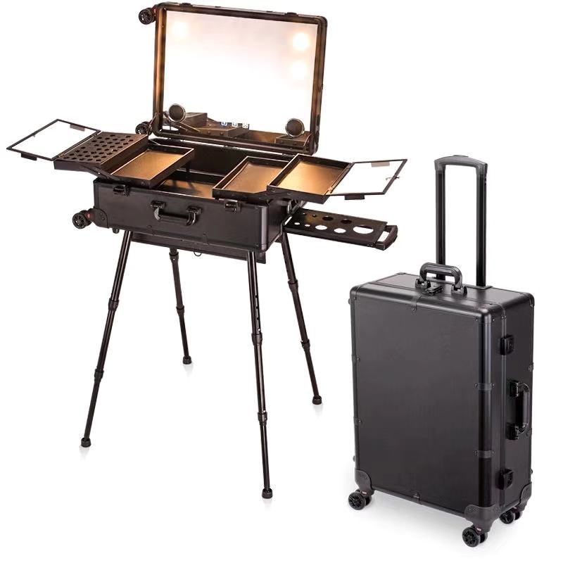 เดินทางพับเครื่องสำอางค์,Profe - Beauty Makeup Trolley บทวิจารณ์และราคา