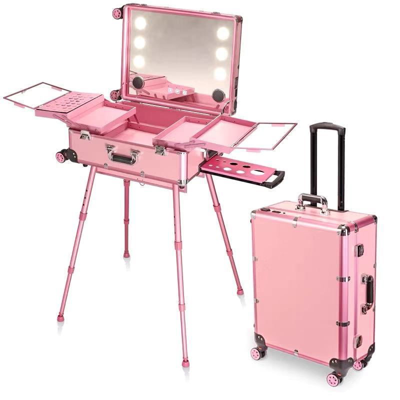 เดินทางพับเครื่องสำอางค์,Profe - Beauty Makeup Trolley บทวิจารณ์และราคา