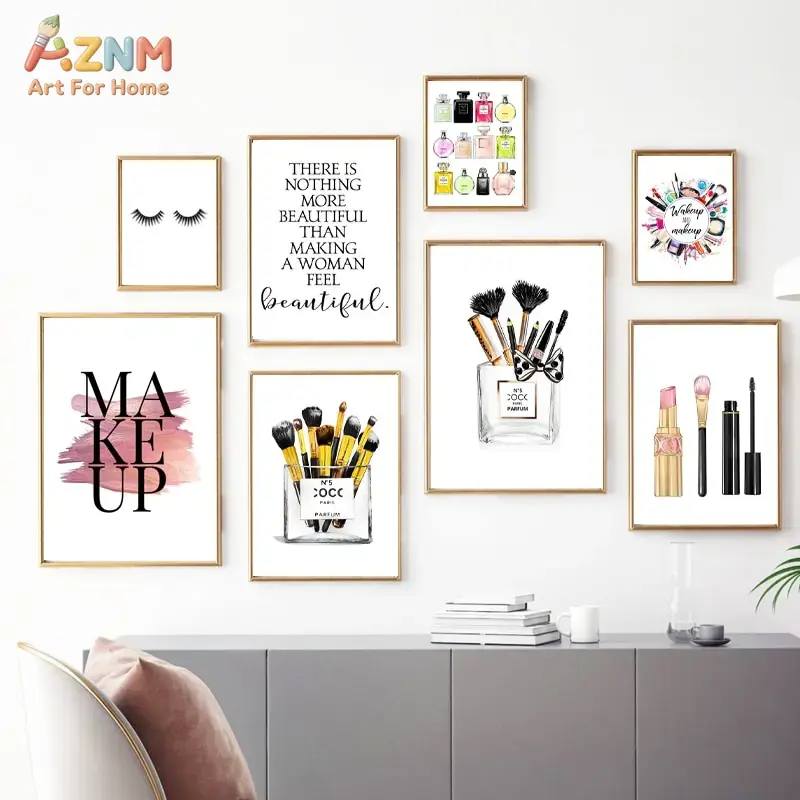 AZNM สีชมพูแฟชั่นแต่งหน้า แคนว - Beauty Of Makeup Quotes บทวิจารณ์และราคา
