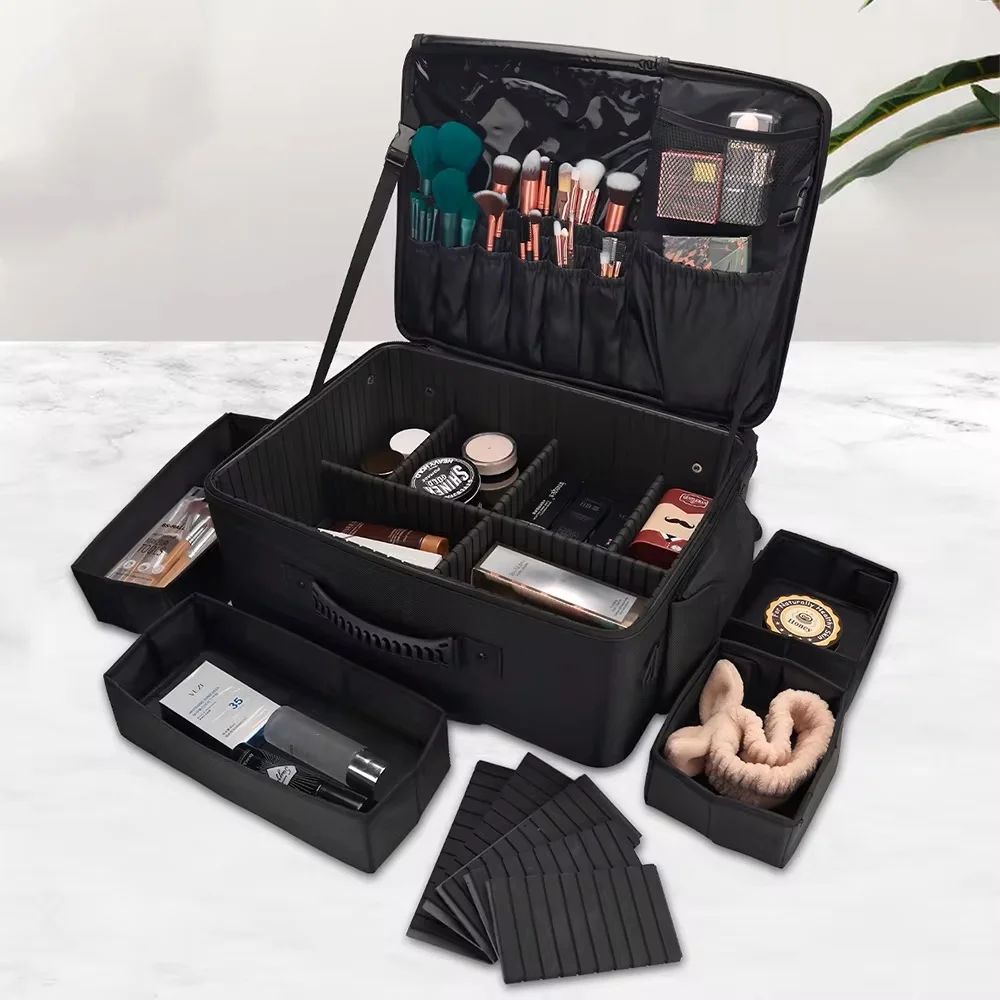กระเป๋าล้อลากสำหรับช่างตัดผมมื - Beauty Makeup Trolley บทวิจารณ์และราคา