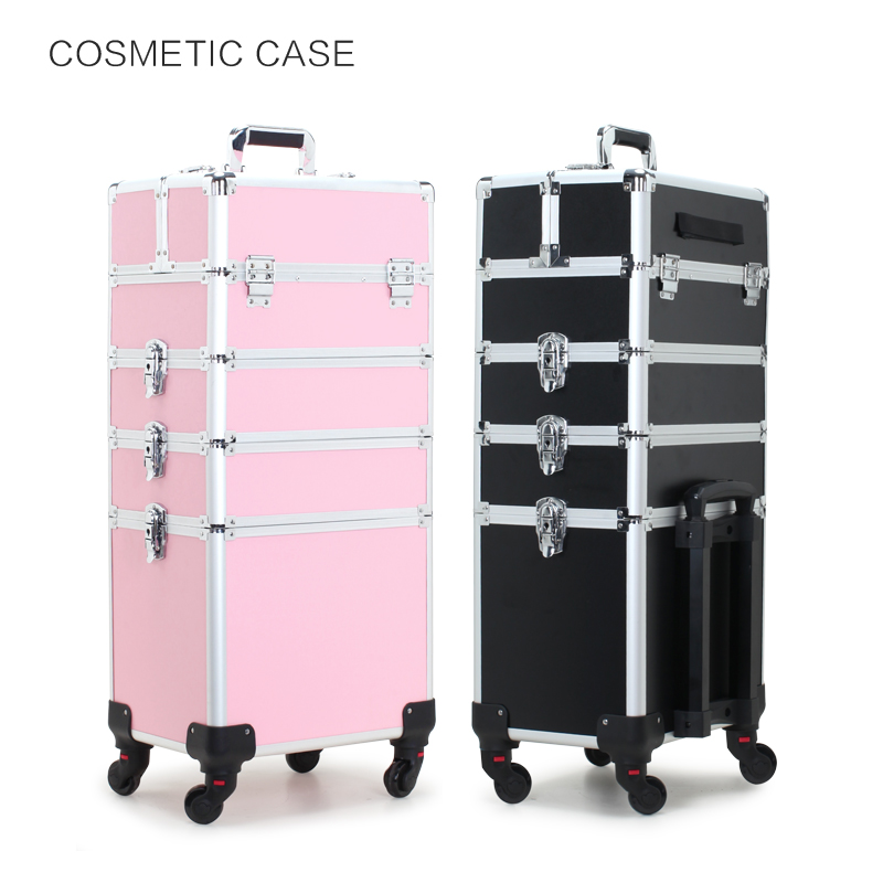 กระเป๋าเครื่องสำอางแบบมีล้อลาก - Beauty Makeup Trolley บทวิจารณ์และราคา