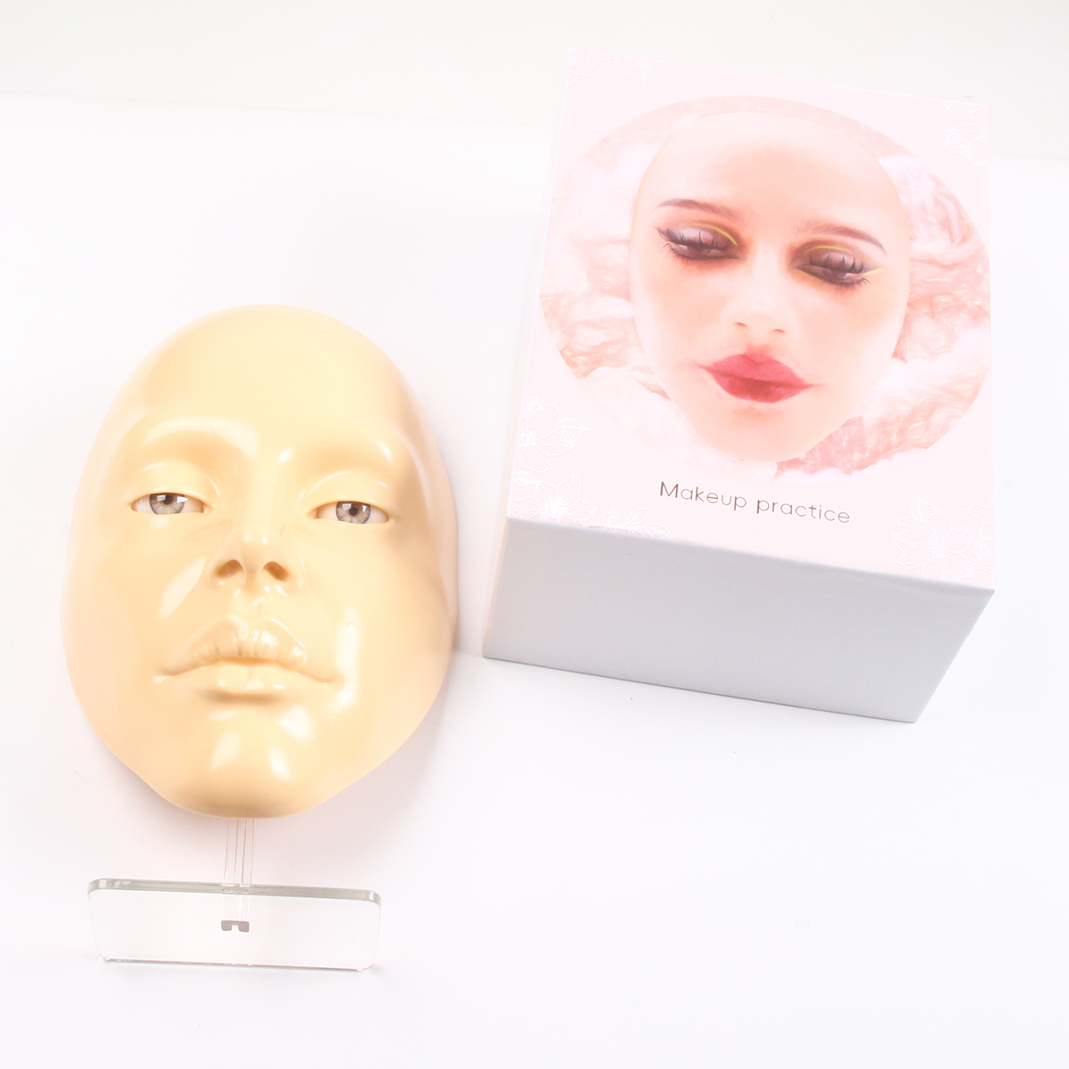 แผ่นซิลิโคนฝึกแต่งหน้าแบบเต็มห - Beauty Makeup Academy บทวิจารณ์และราคา