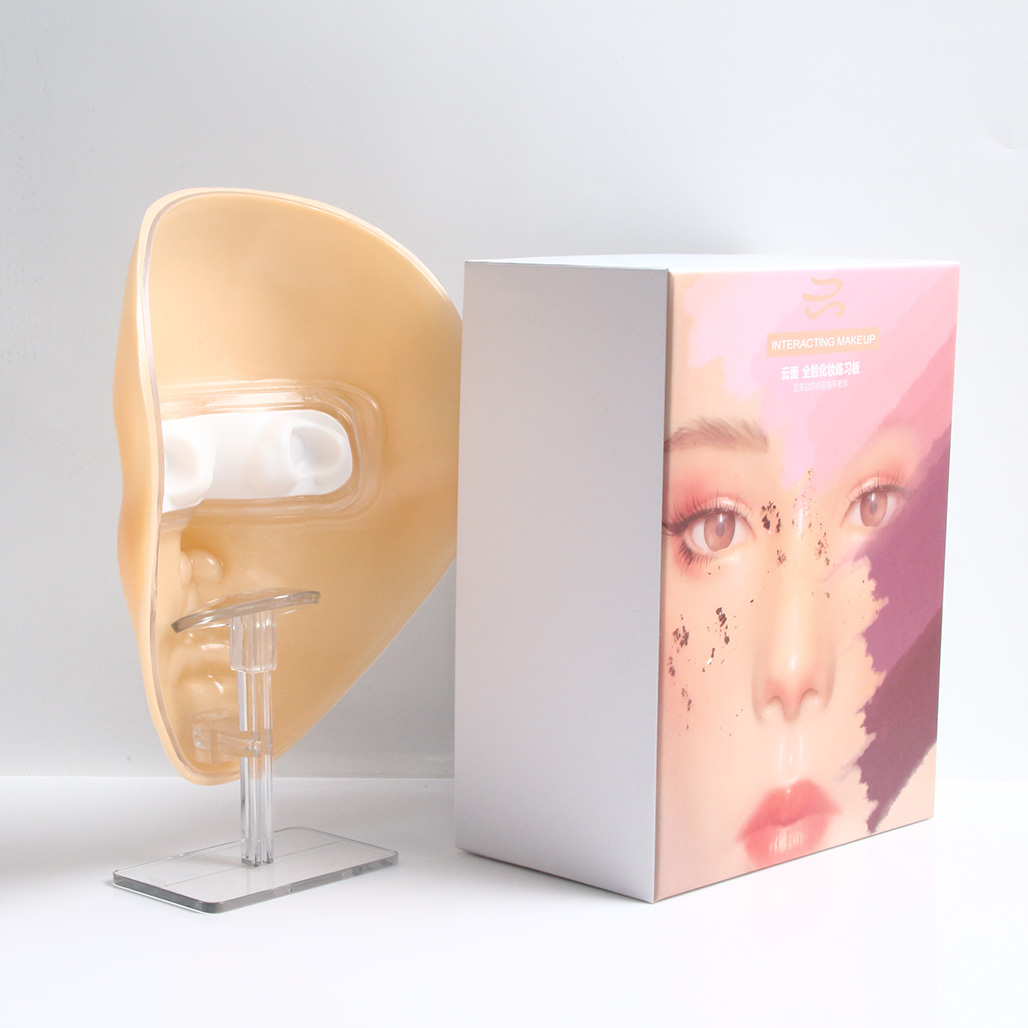 แผ่นซิลิโคนฝึกแต่งหน้าแบบเต็มห - Beauty Makeup Academy บทวิจารณ์และราคา