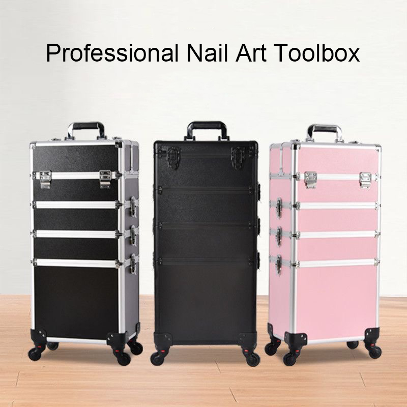 กระเป๋าเครื่องสำอางแบบมืออาชีพ - Beauty Makeup Trolley บทวิจารณ์และราคา