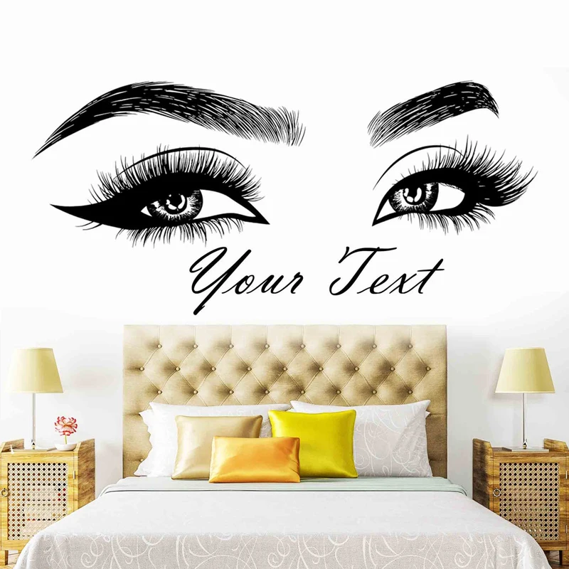 ขนตาคิ้วสติกเกอร์ไวนิล Beauty  - Beauty Of Makeup Quotes บทวิจารณ์และราคา