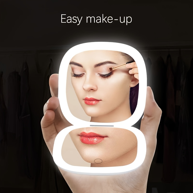 กระจกแต่งหน้าแบบขยายสองด้าน 5X - Beauty Makeup Definition บทวิจารณ์และราคา