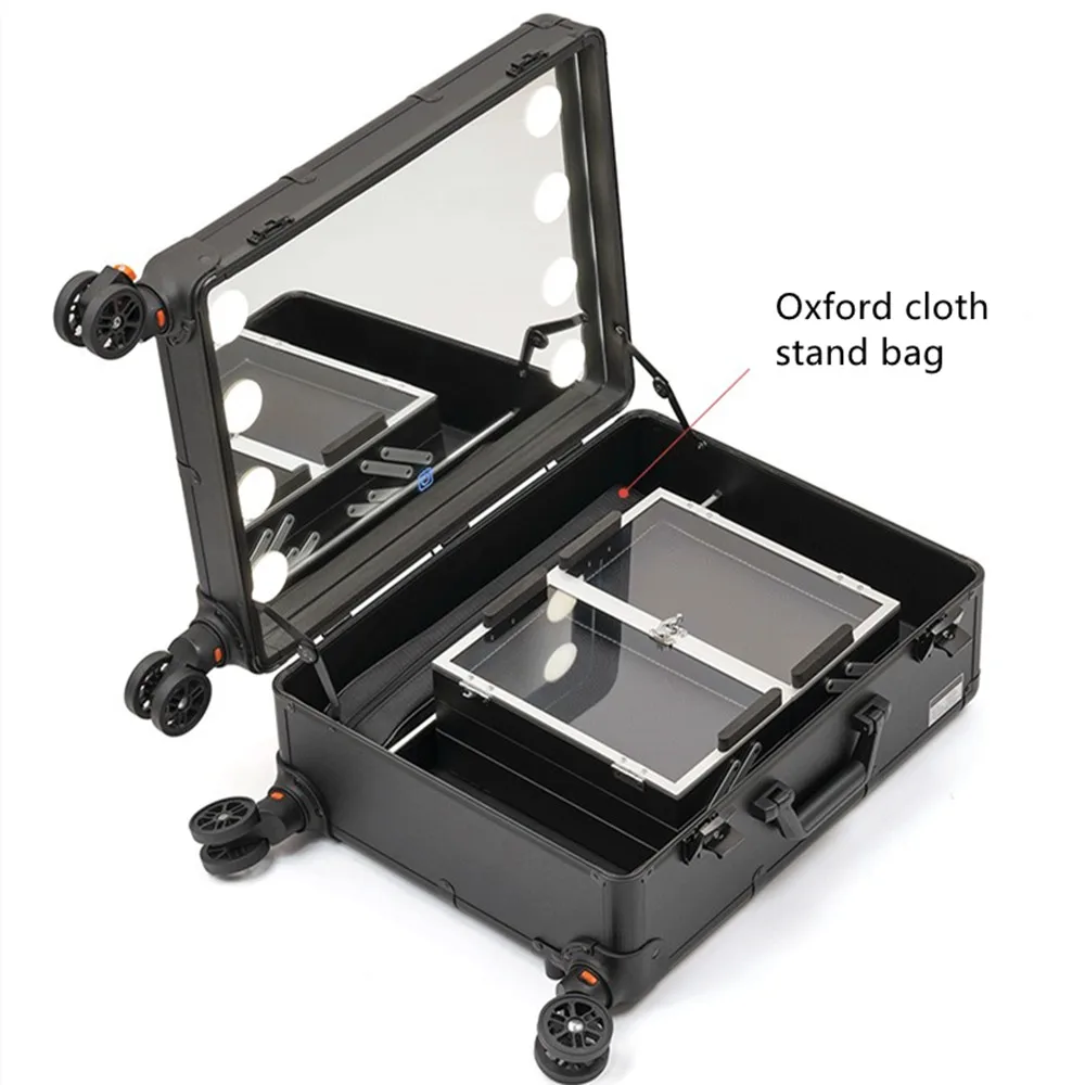 กระเป๋าเครื่องสำอางแบบล้อลากสำ - Beauty Makeup Trolley บทวิจารณ์และราคา