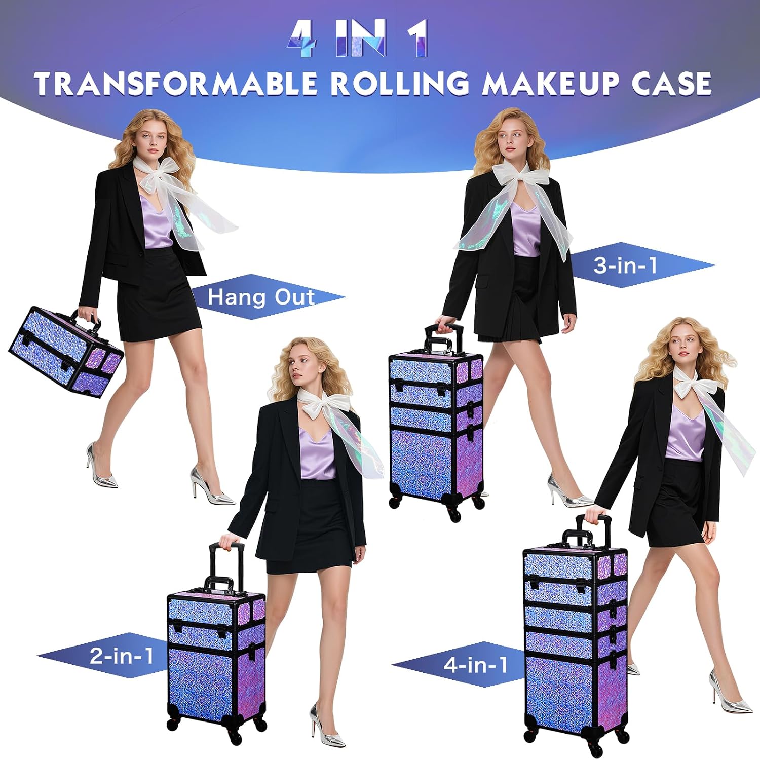 กระเป๋าแต่งหน้าแบบมีล้อ, รถเข็ - Beauty Makeup Trolley บทวิจารณ์และราคา