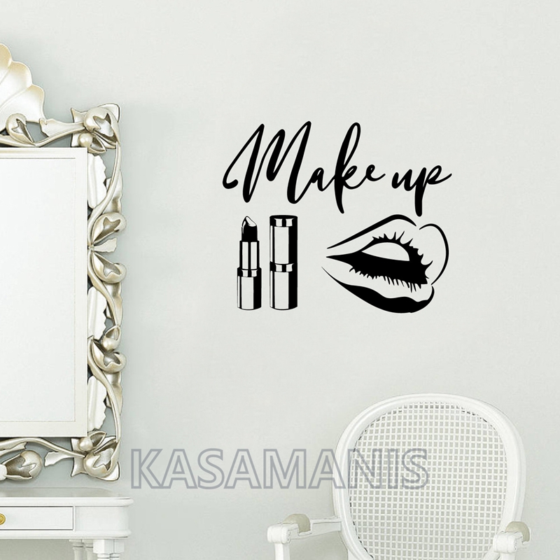 แต่งหน้า Wall Art Decals ความง - Beauty Of Makeup Quotes บทวิจารณ์และราคา
