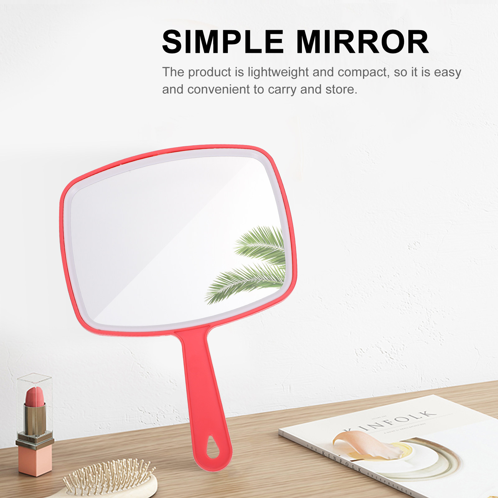 กระจกแต่งหน้าดีไซน์สวย 2 ชิ้น  - Beauty Makeup Definition บทวิจารณ์และราคา